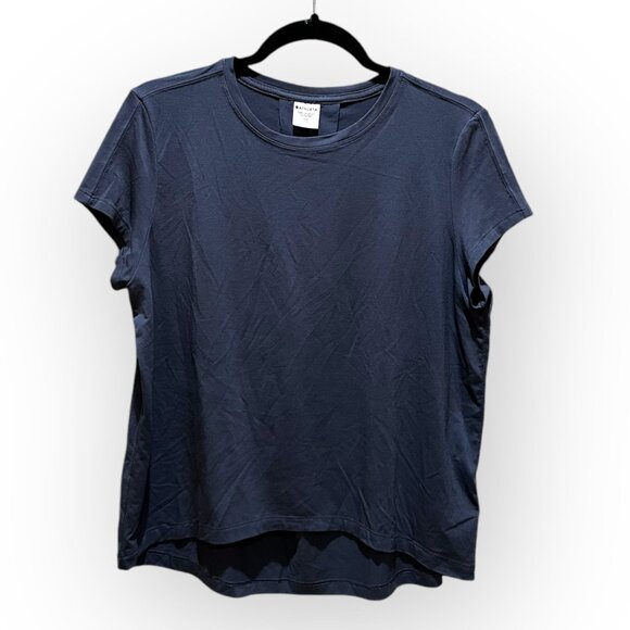 Athleta With Ease Tee Blue T-Shirt Blouse Women - Picture 2 of 7